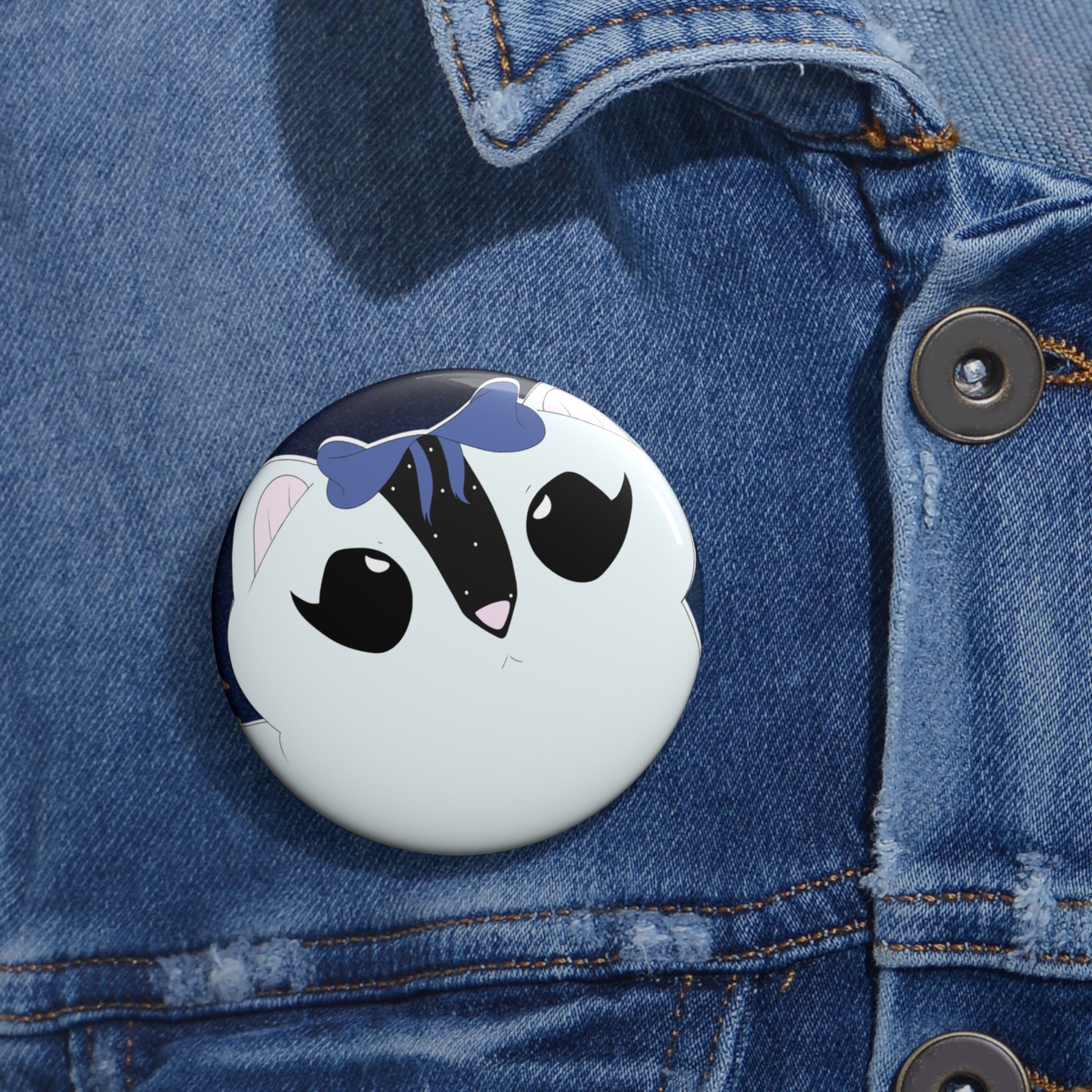 Moonlitte "Creature" Button Pin