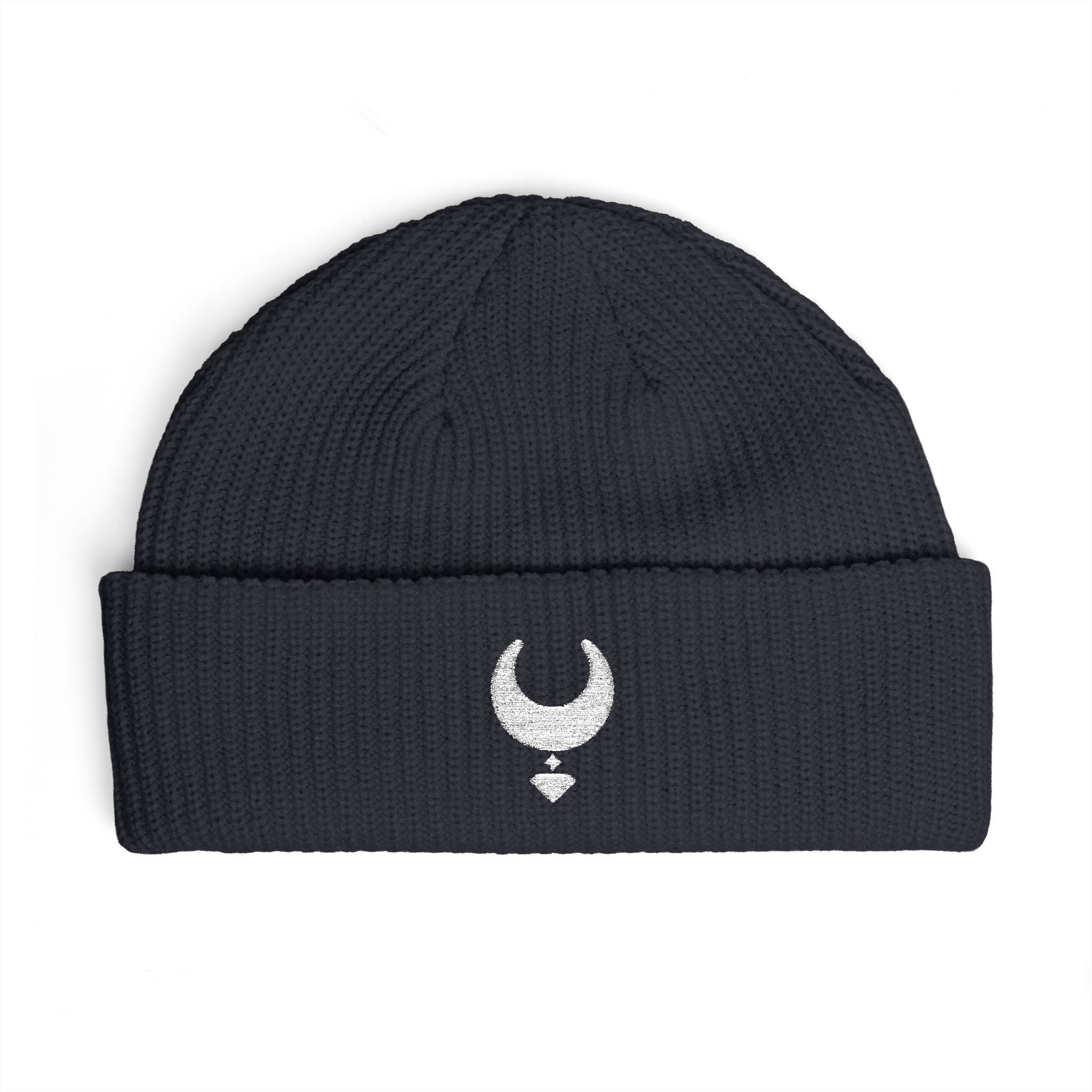 Artemis Gem White Emblem Beanie