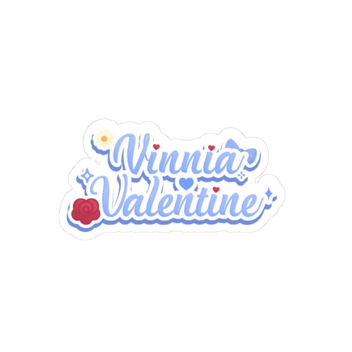 Vinnia Valentine "Logo" Sticker