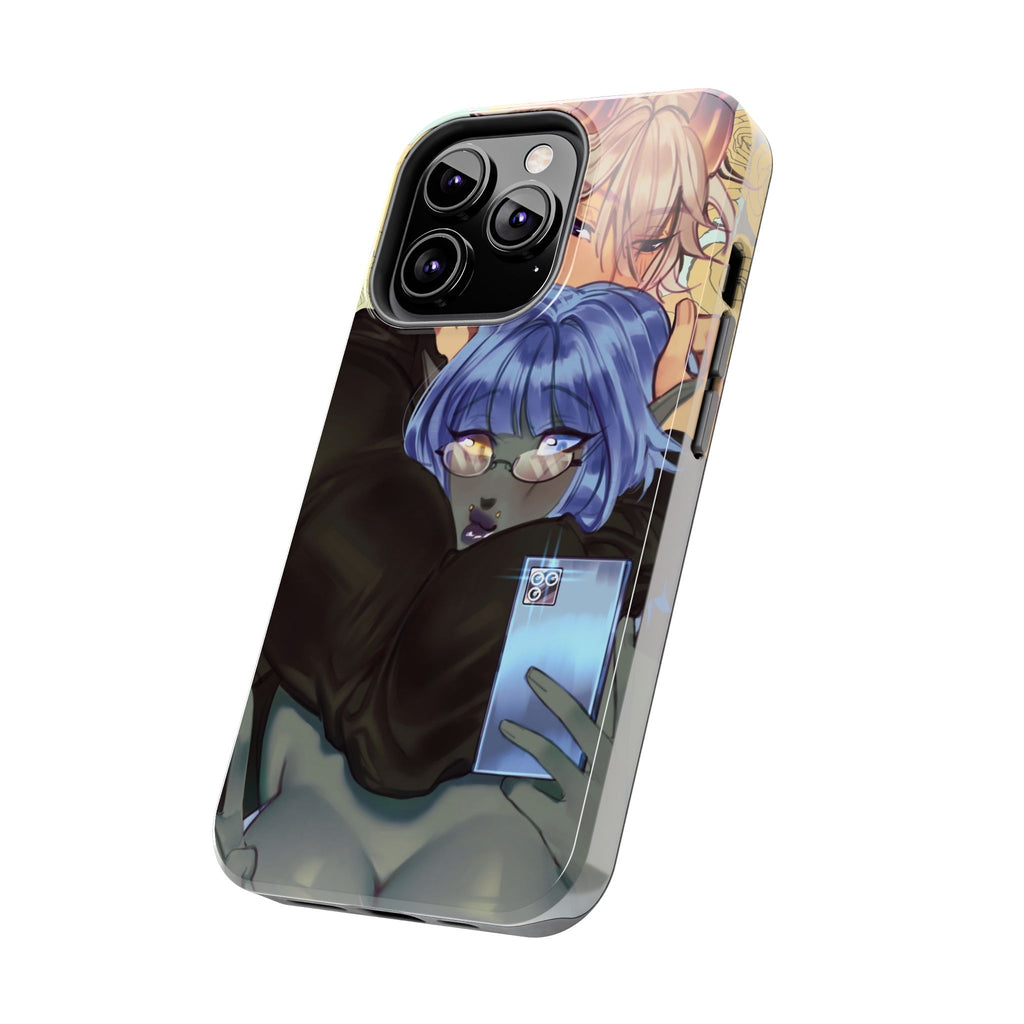BasicallyVal "Selfie" Tough Phonecase