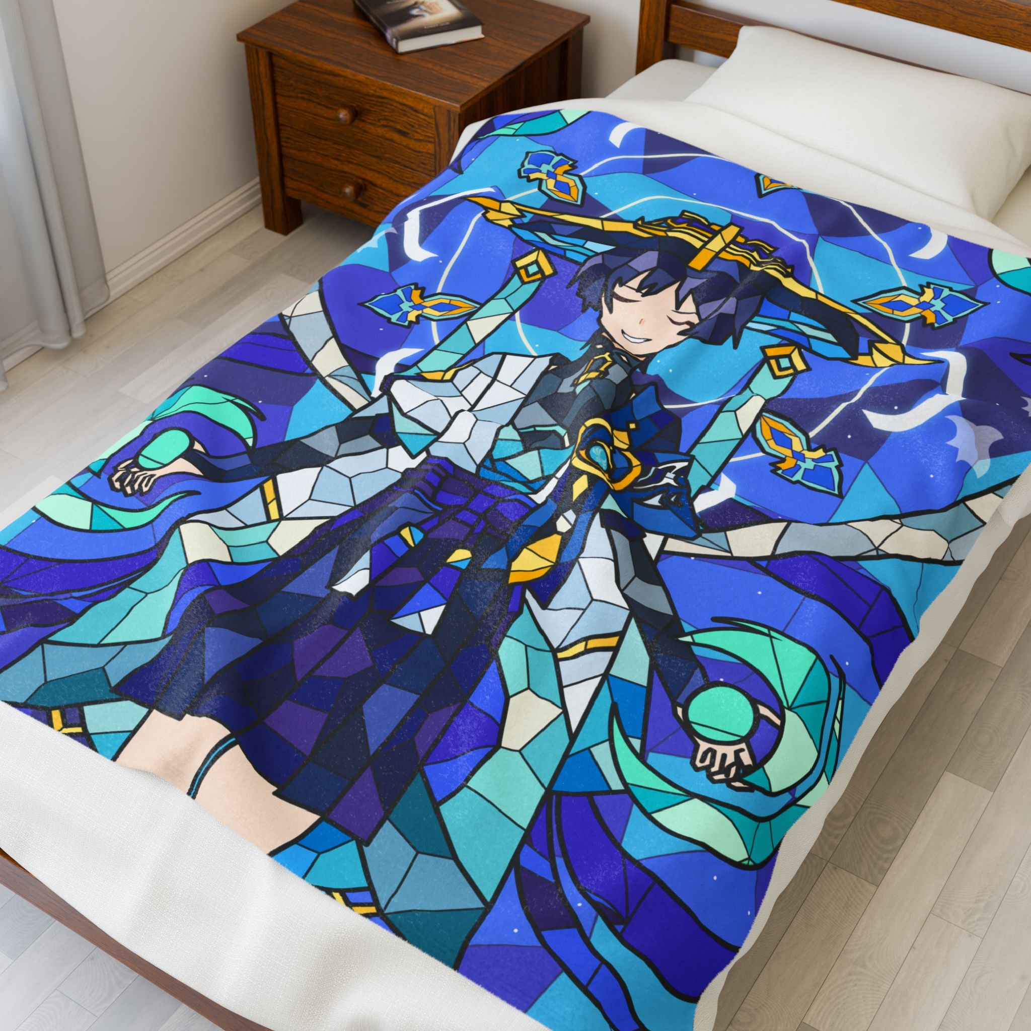 Wanderer | Scaramouche Plush Throw Blanket