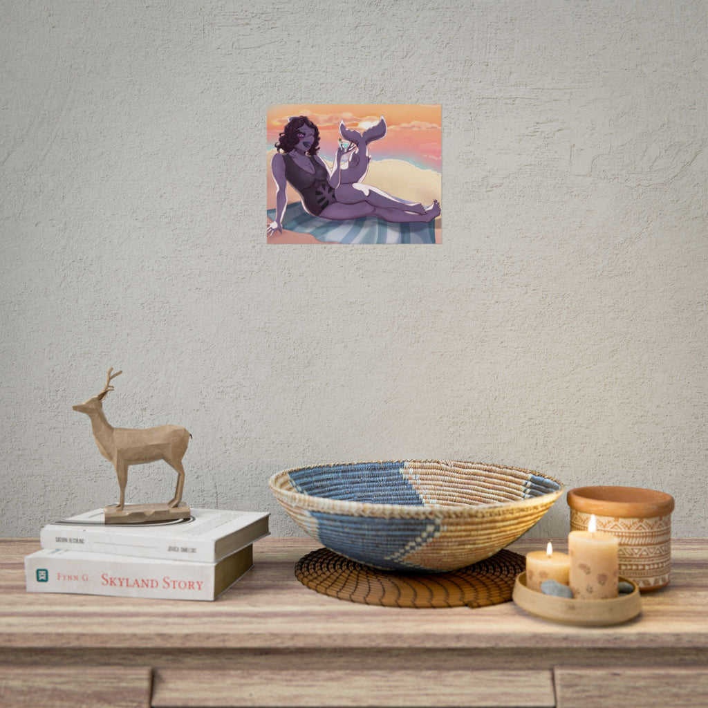 DeepDenizen "Malibu Cheers" Poster