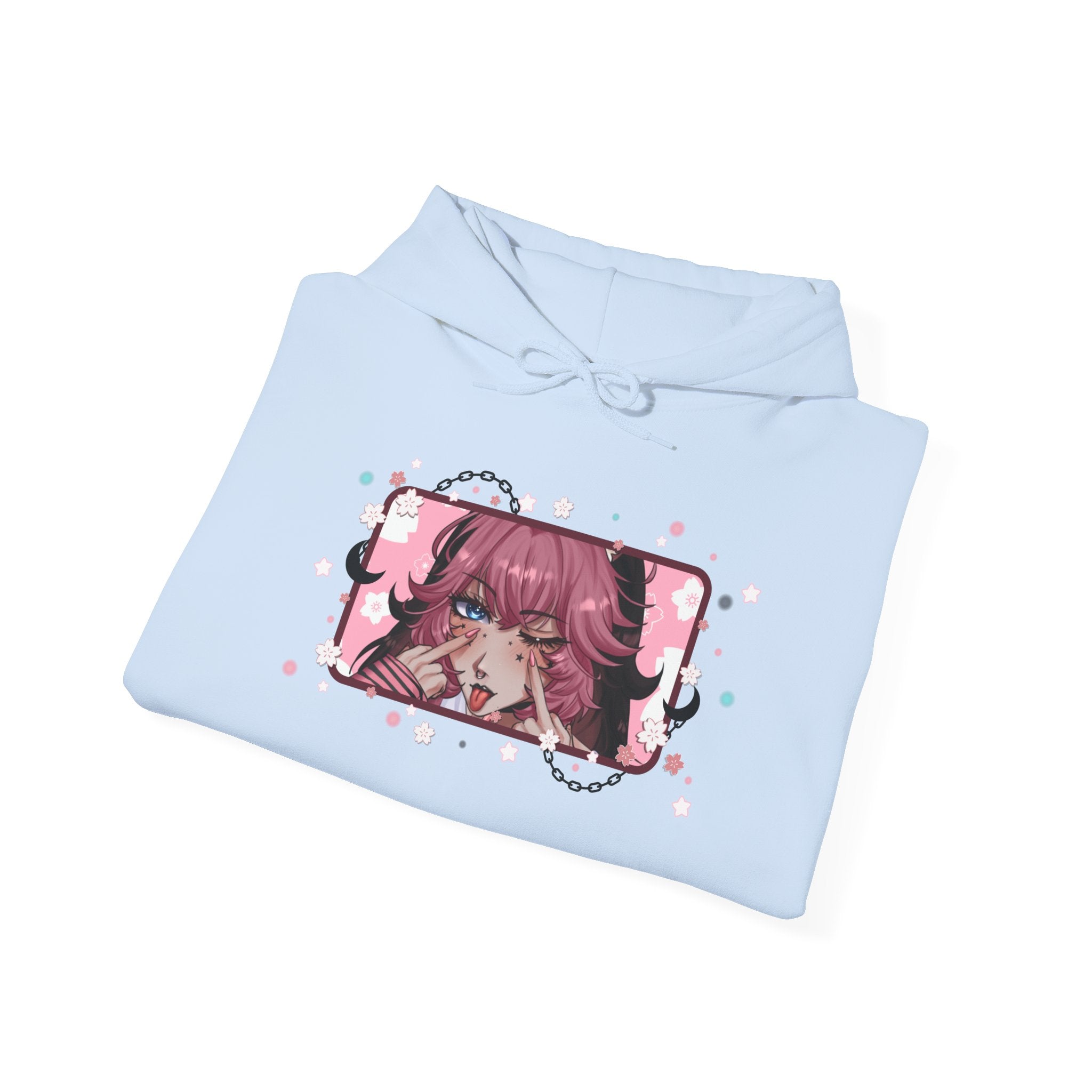 Solace Plum Colored "Blep" Designer Hoodie