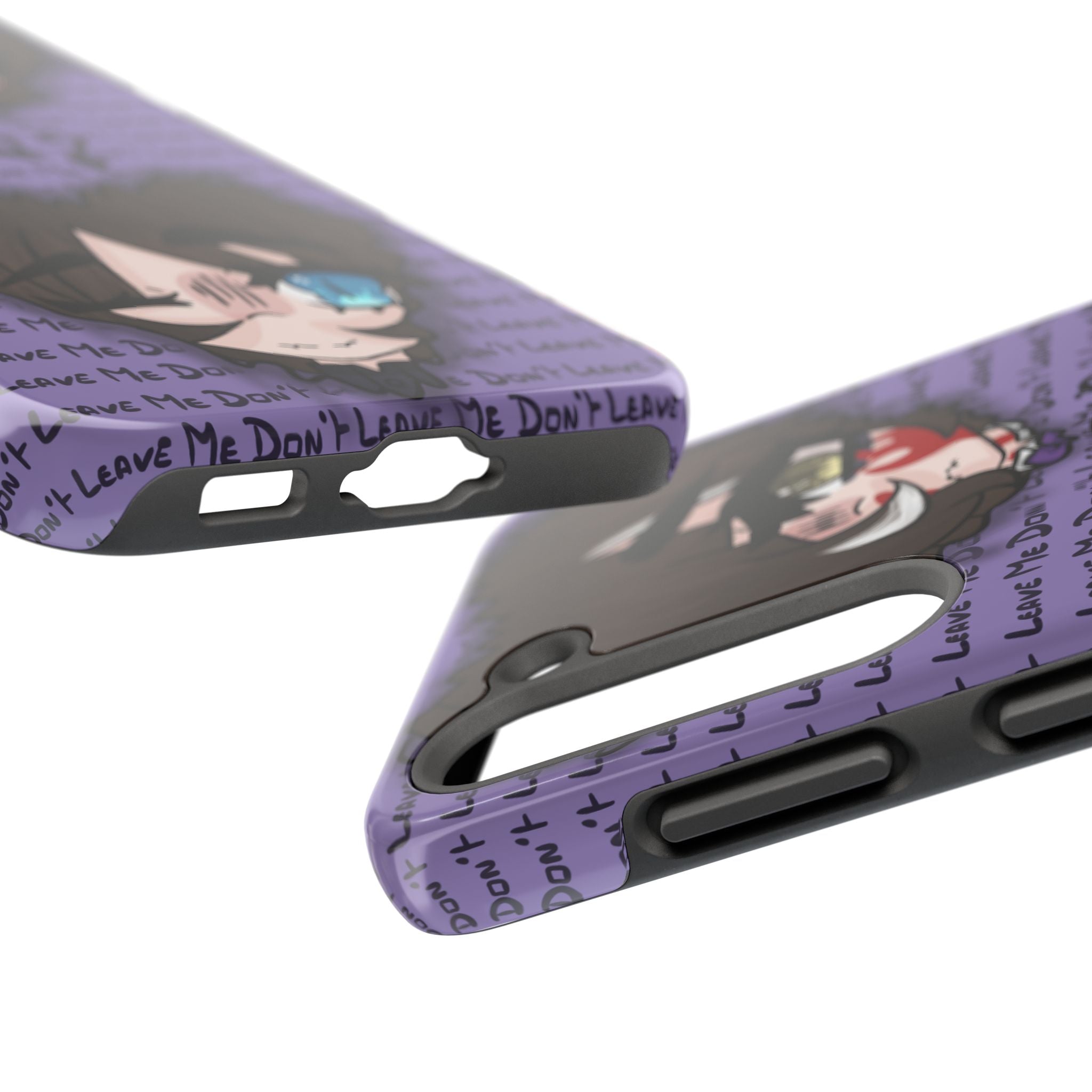 Renée Lysobore "Me or Them" Phone Case