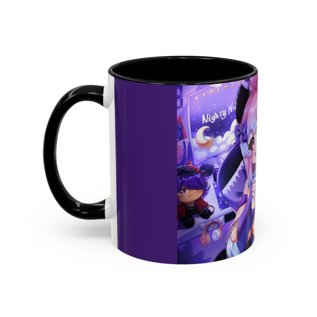 "Time To Stream!" Nighty Neko Mug