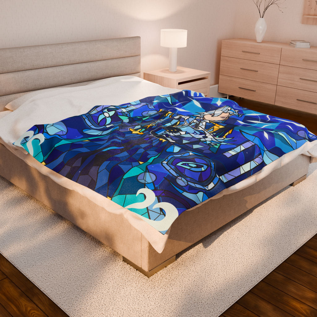 Neuvillette Plush Throw Blanket