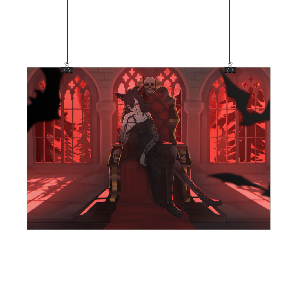 Mirophi "Dark Red Throne" Poster