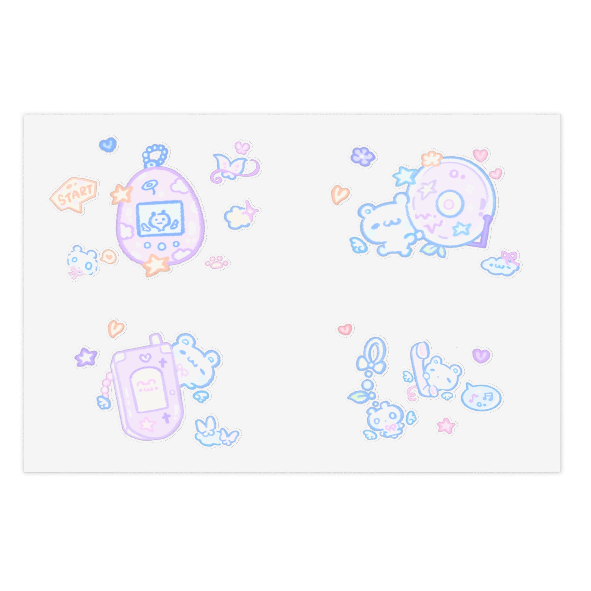 Bearwithchloee "Little Friends" Sticker Sheet
