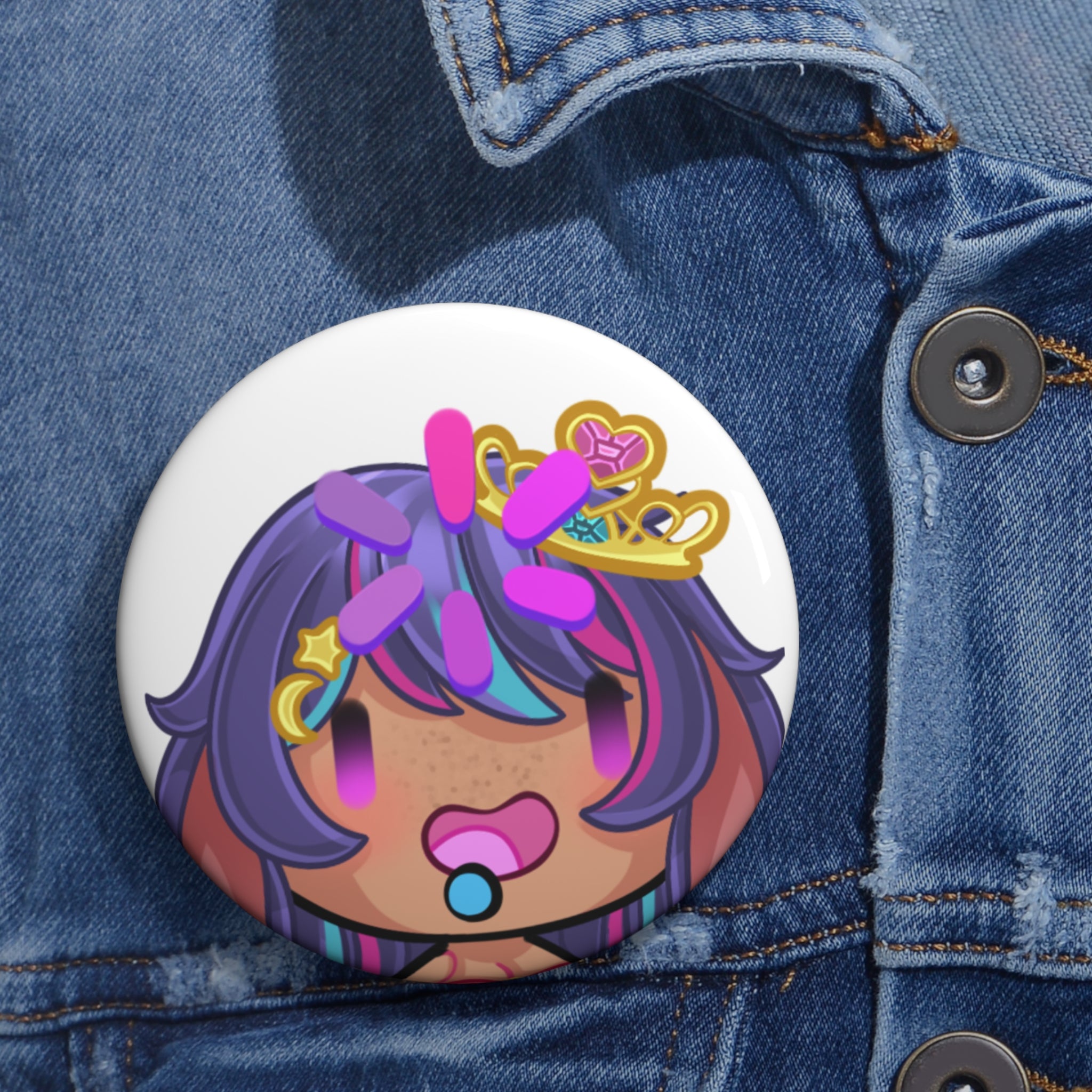 LopiLuna "Buffering" Button Pin