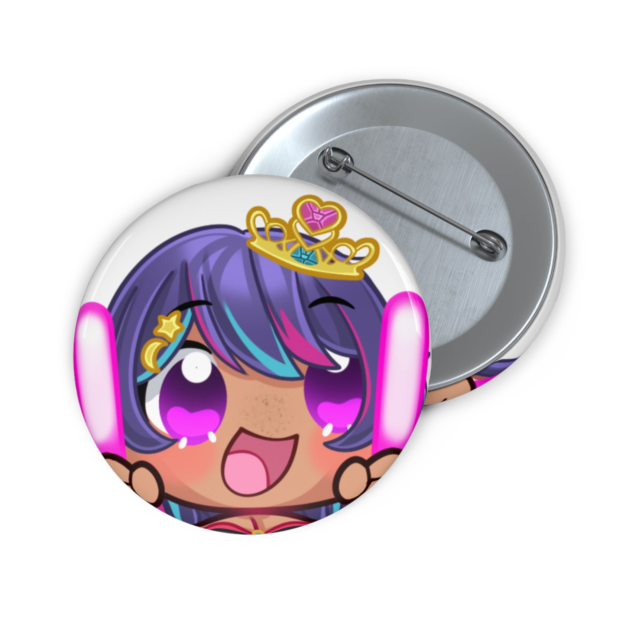 LopiLuna "Wotaegi" Button Pin