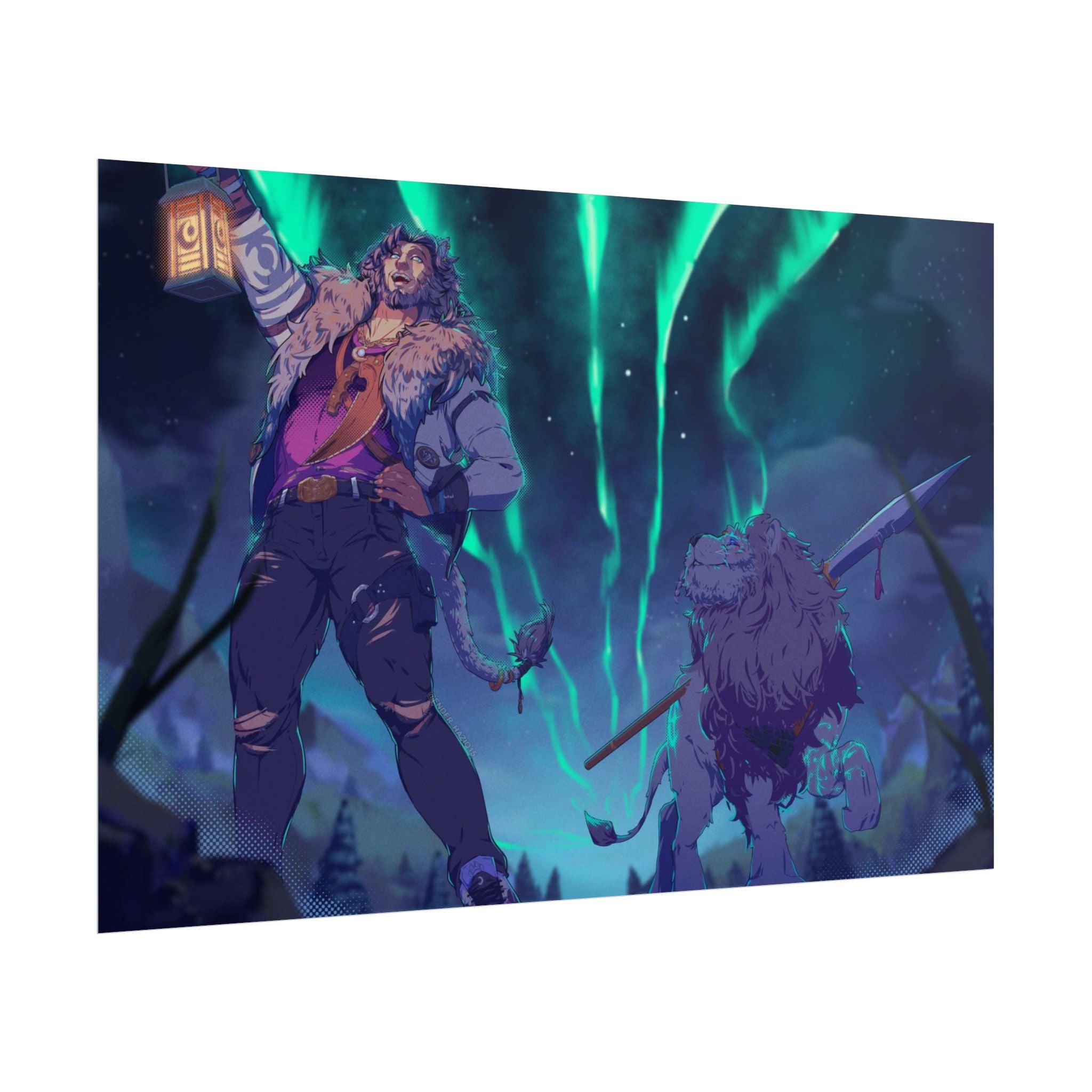 Breanu "Borealis Night" Poster