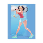 Meruccubi Tennis Poster
