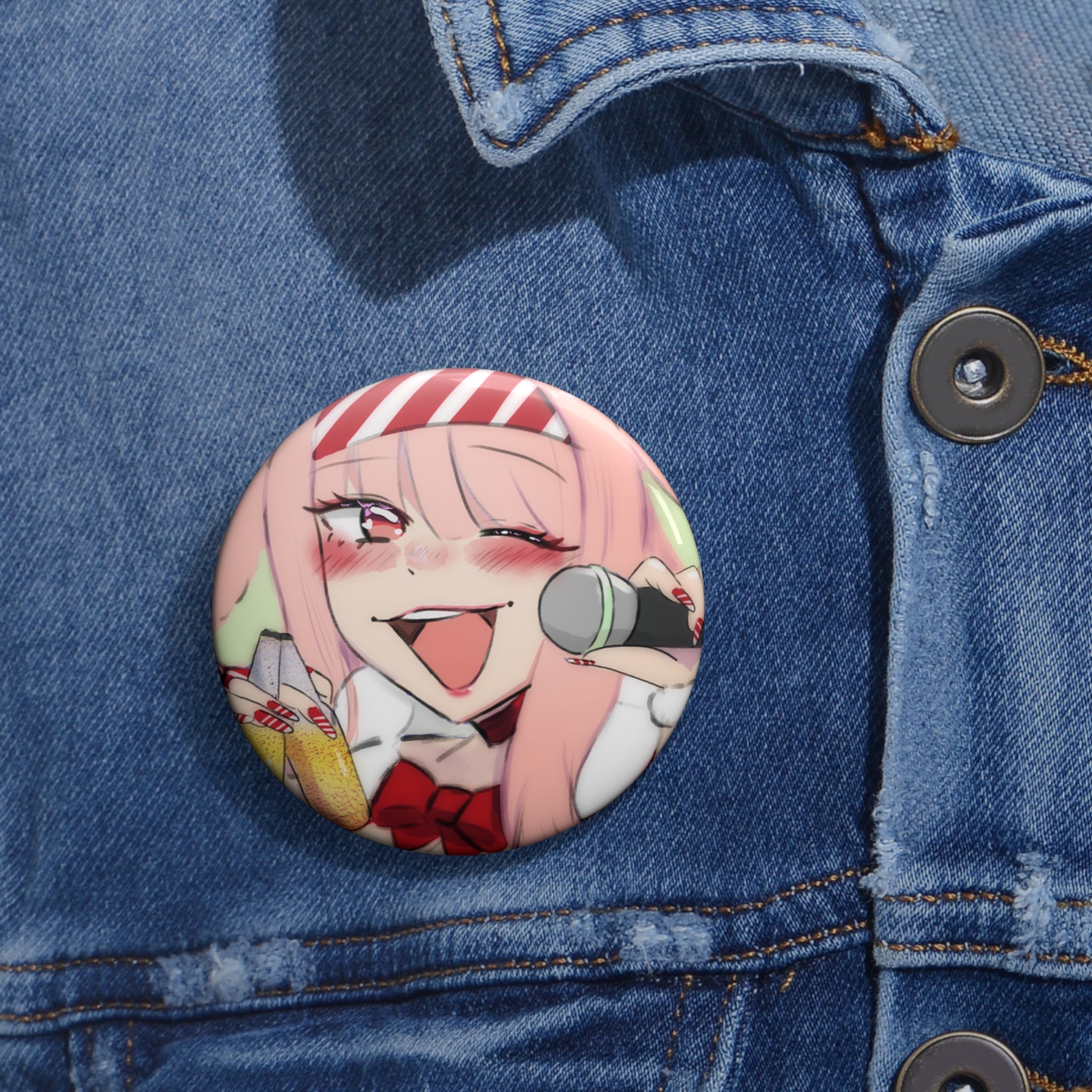 PeachtiiVT Pin Button