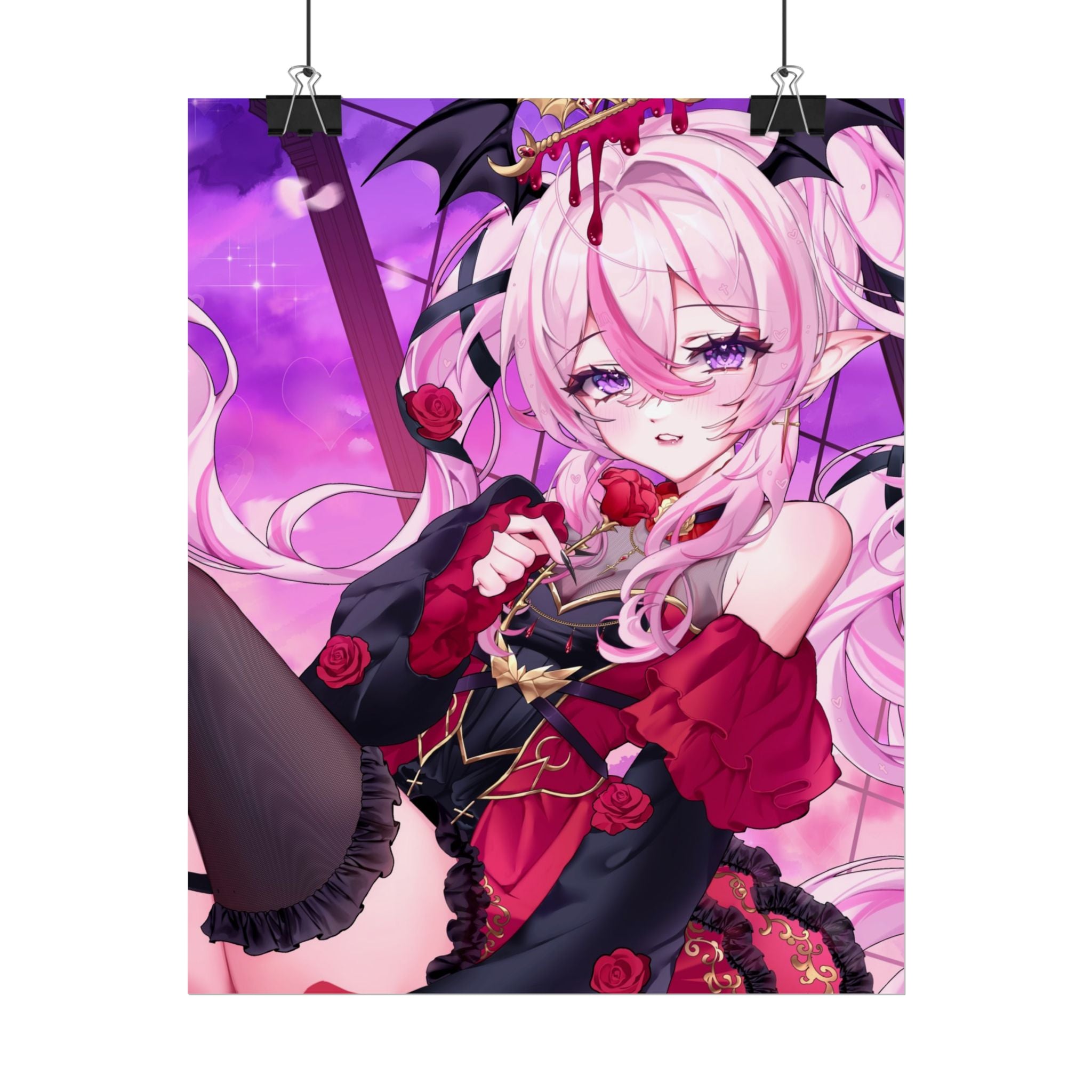 Purple Moon Nyxie Poster