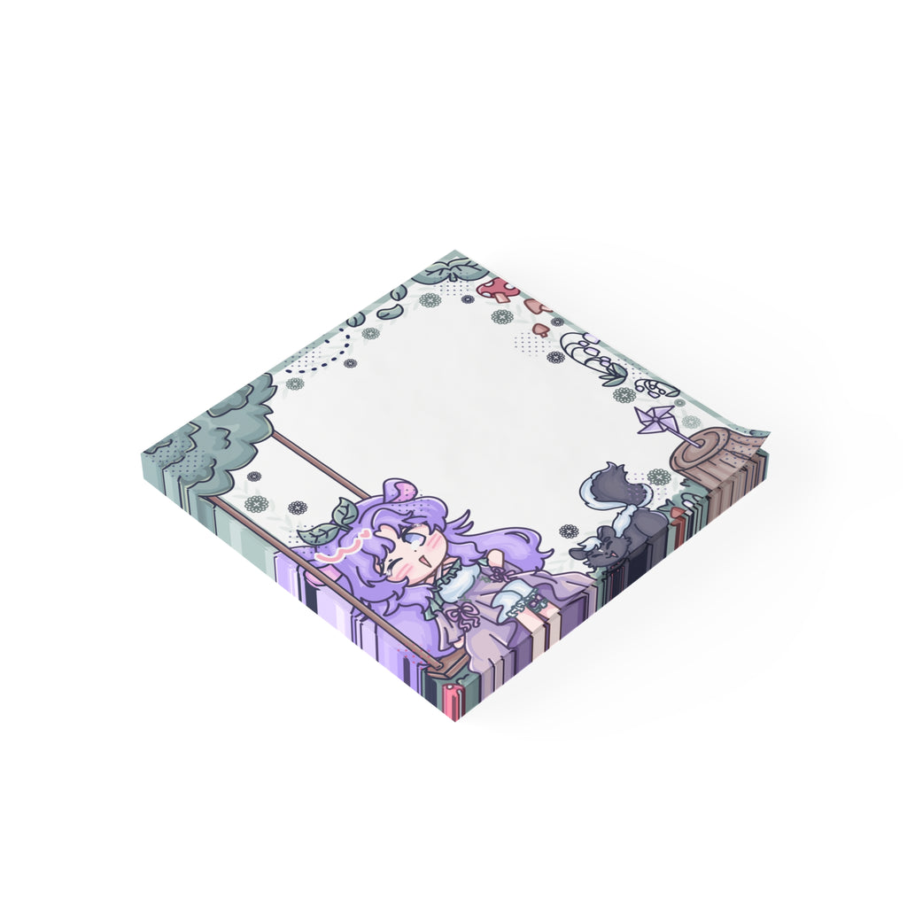 VerbenaVT "Chibi Swing" Sticky Notes