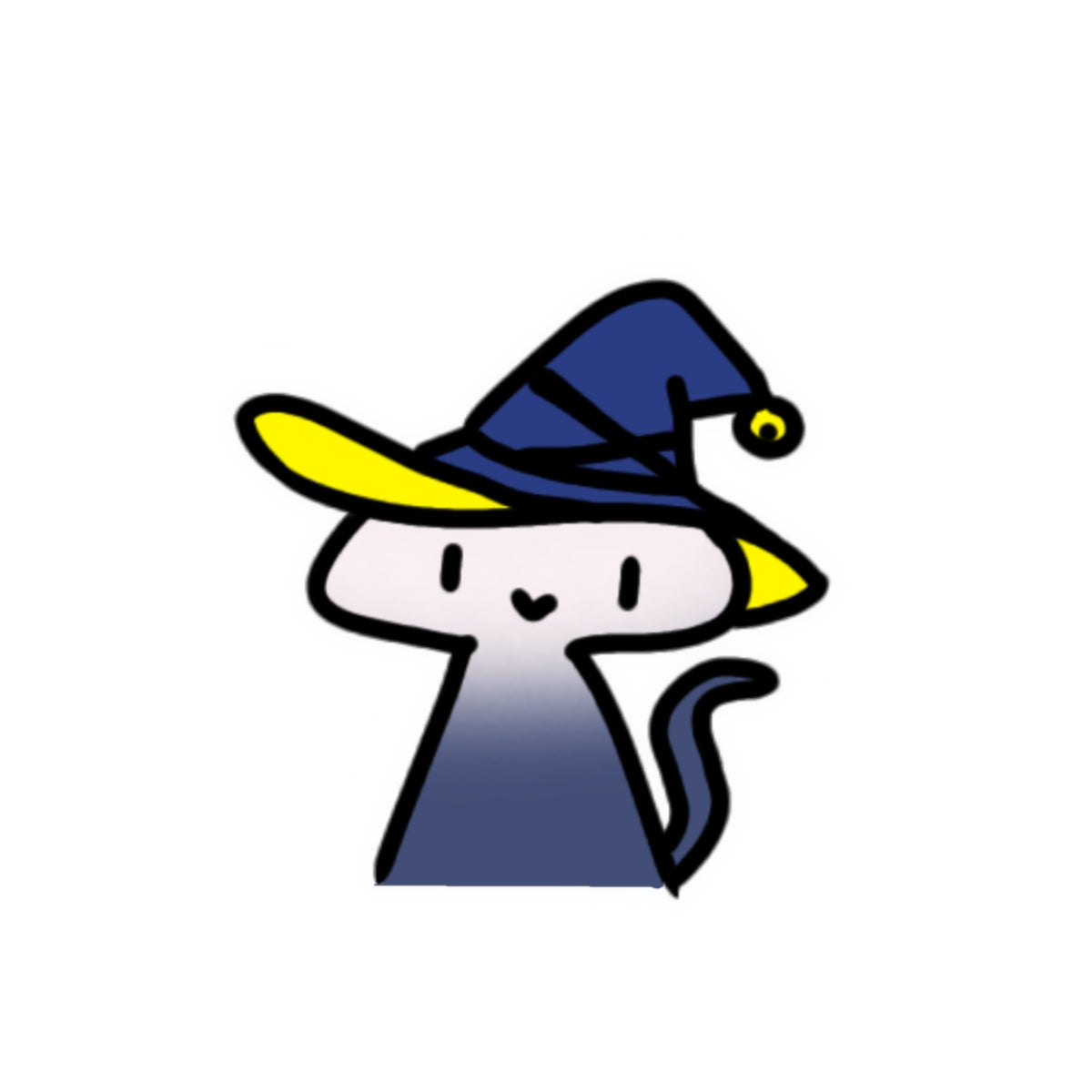 Stripy Luna "Little Guy" Sticker