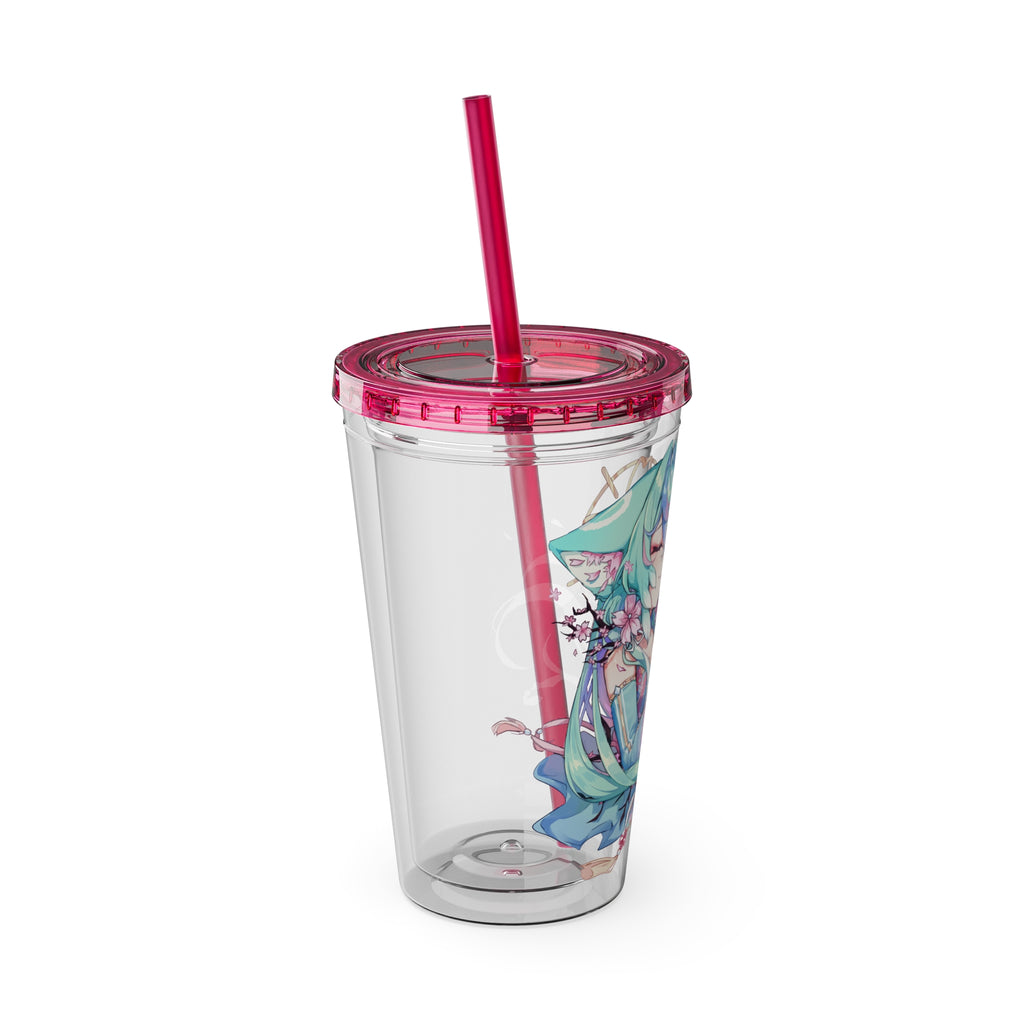 EggieWeggie "Cherry Blossom" Acrylic Tumbler