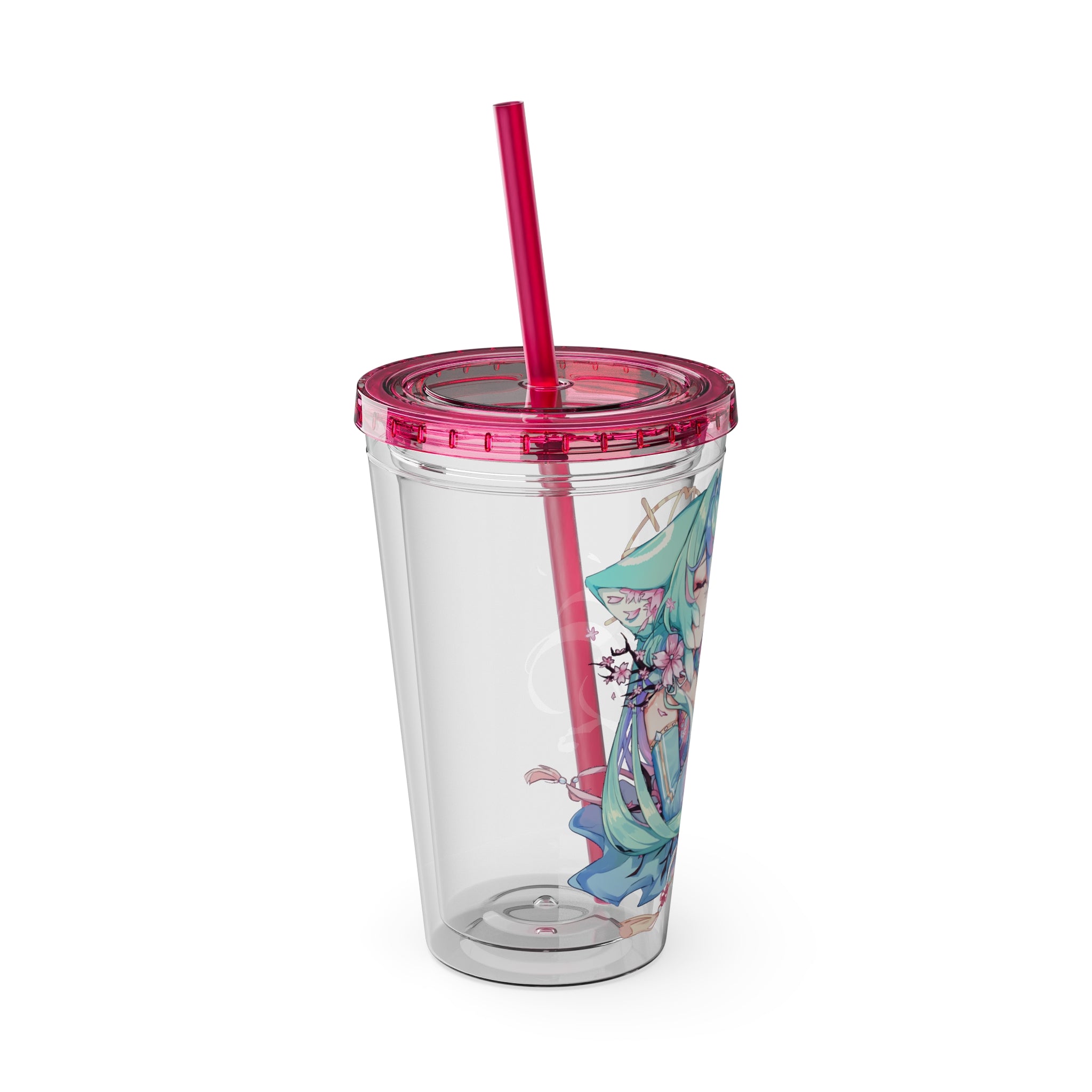 EggieWeggie "Cherry Blossom" Acrylic Tumbler