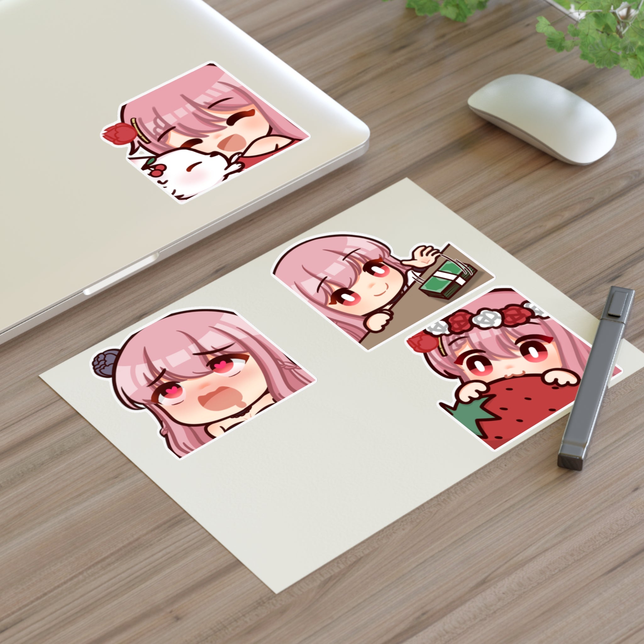 HanamiMomo Sticker Sheet