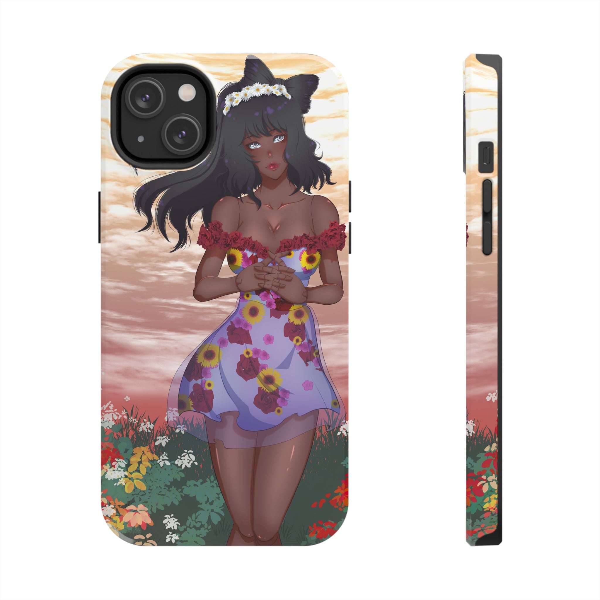 Vinnia Valentine "Rose Graden" Tough Phone Case