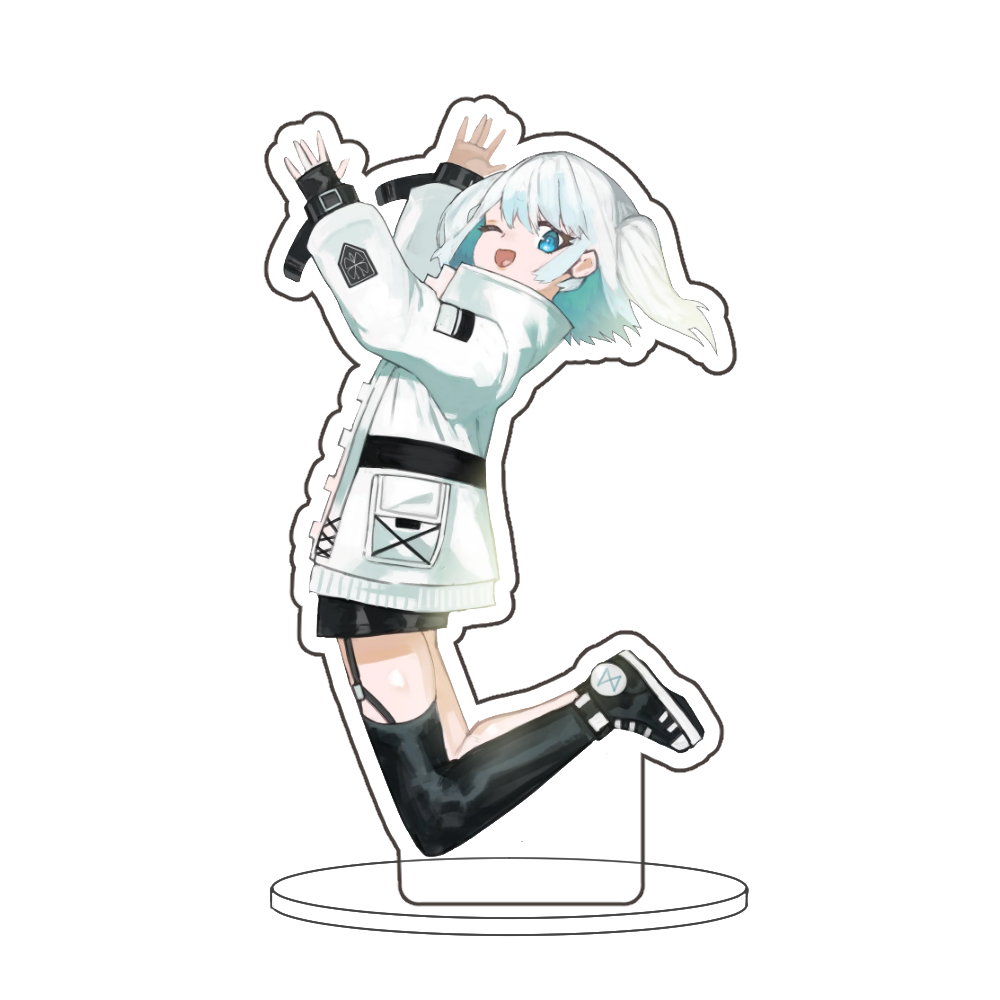 hi2chan "Blue Clapper" Standee
