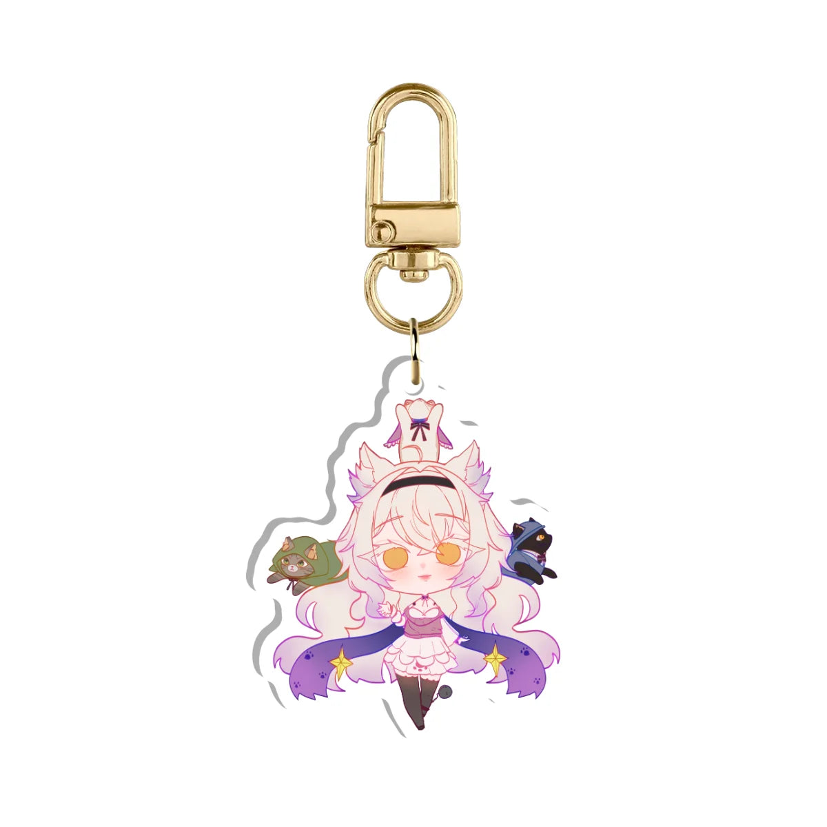 Sae Kaneko "Chibi and Friends" Keychain