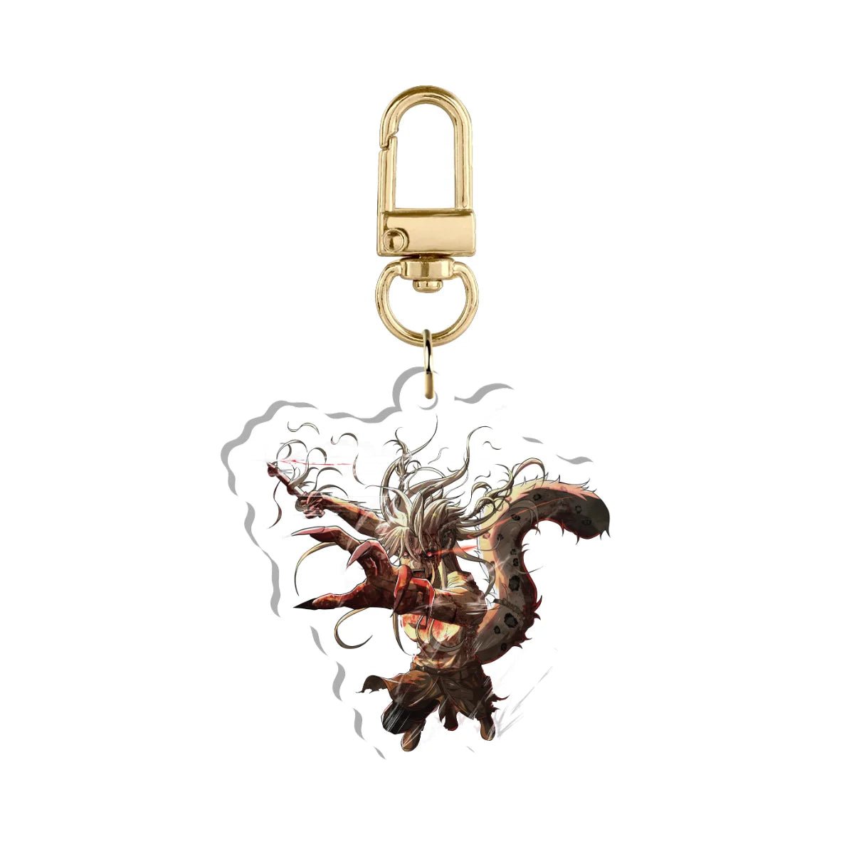 yukurivt "Fighting Stance" Keychain - KatDragonz