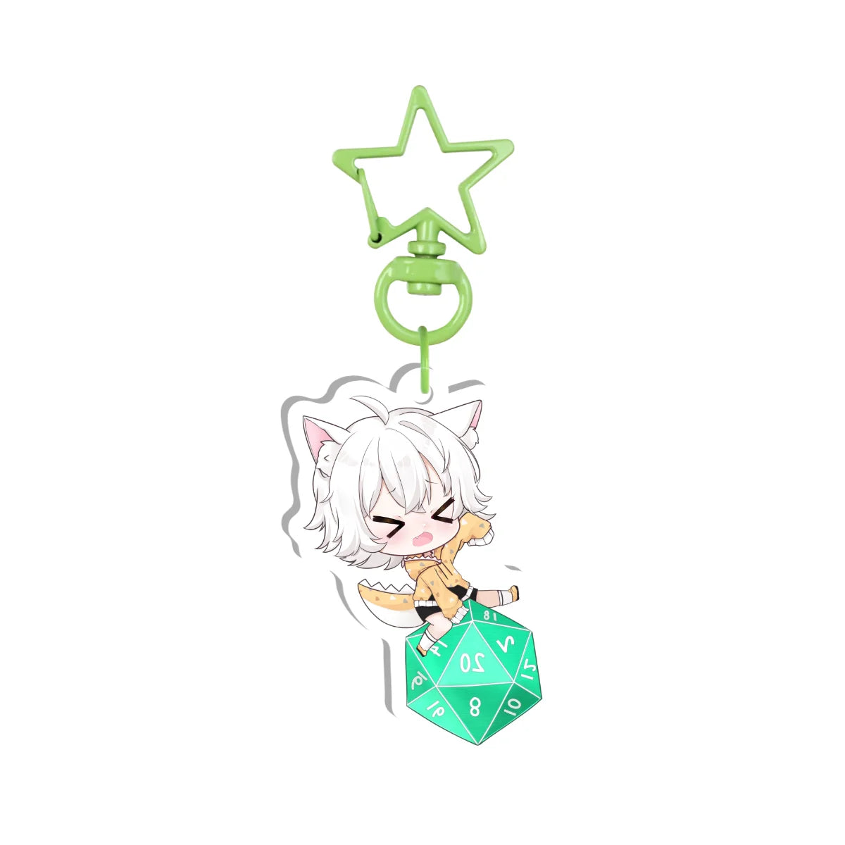 CrumDumpstr "D20" Keychain