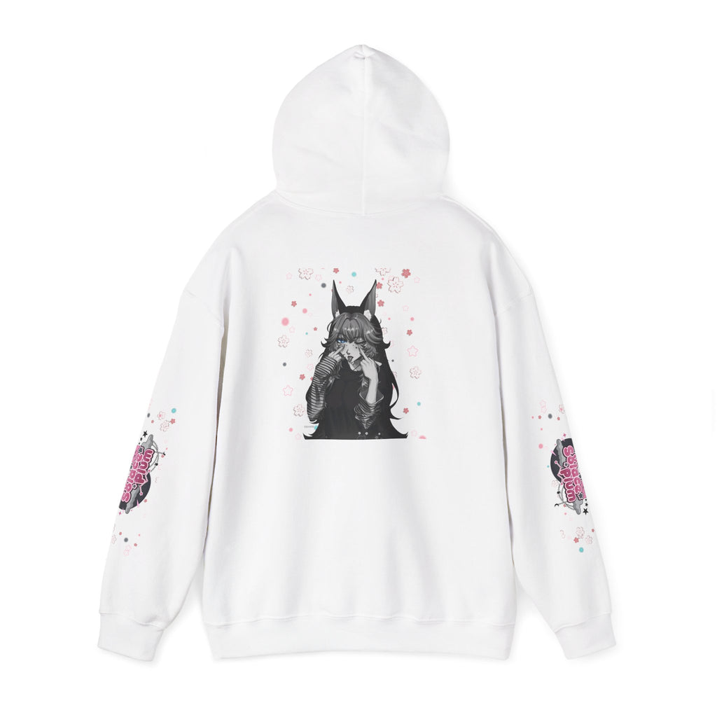 Solace Plum BW "Blep" Designer Hoodie