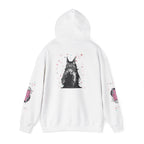Solace Plum BW "Blep" Designer Hoodie