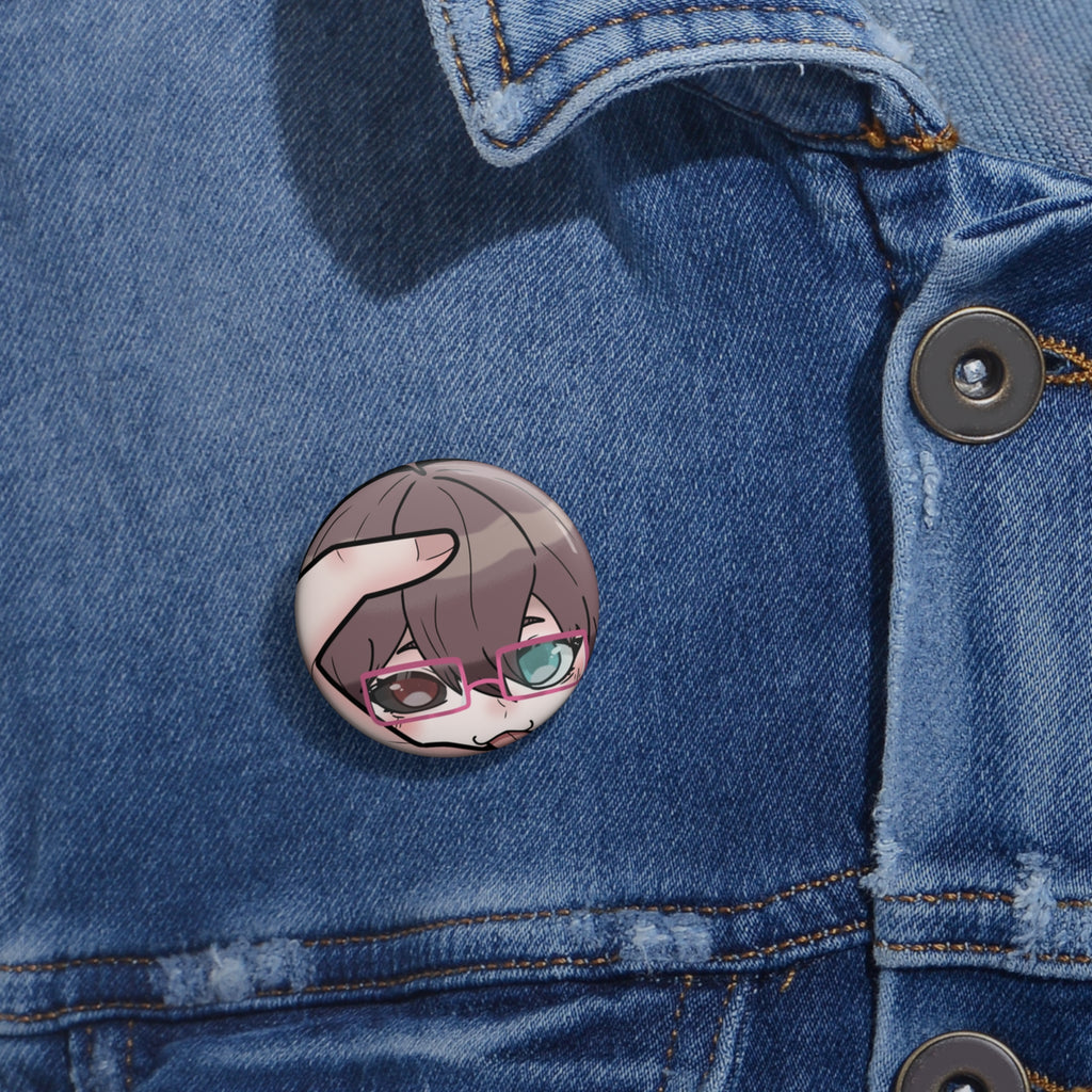 RockLoLove "Tongue Out" Pin Button