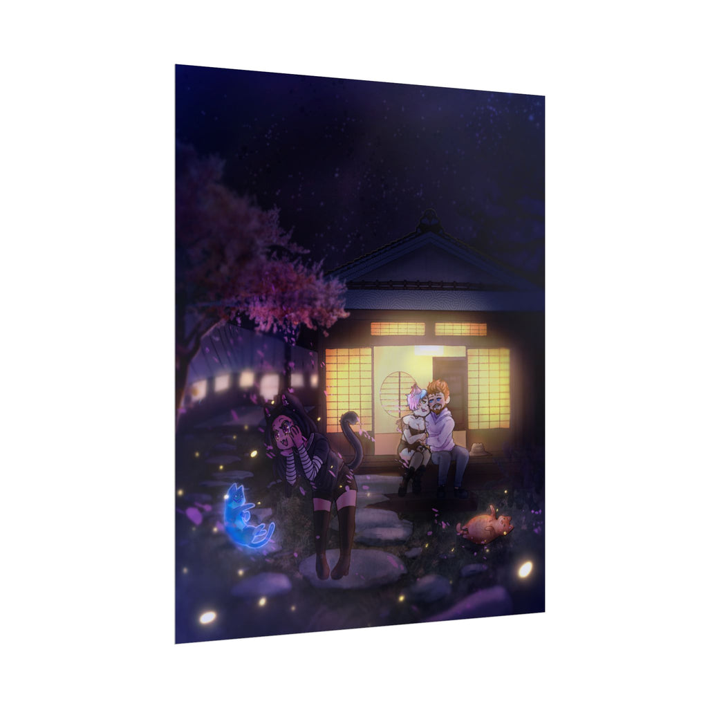 Firejemz "Cozy Night" Poster