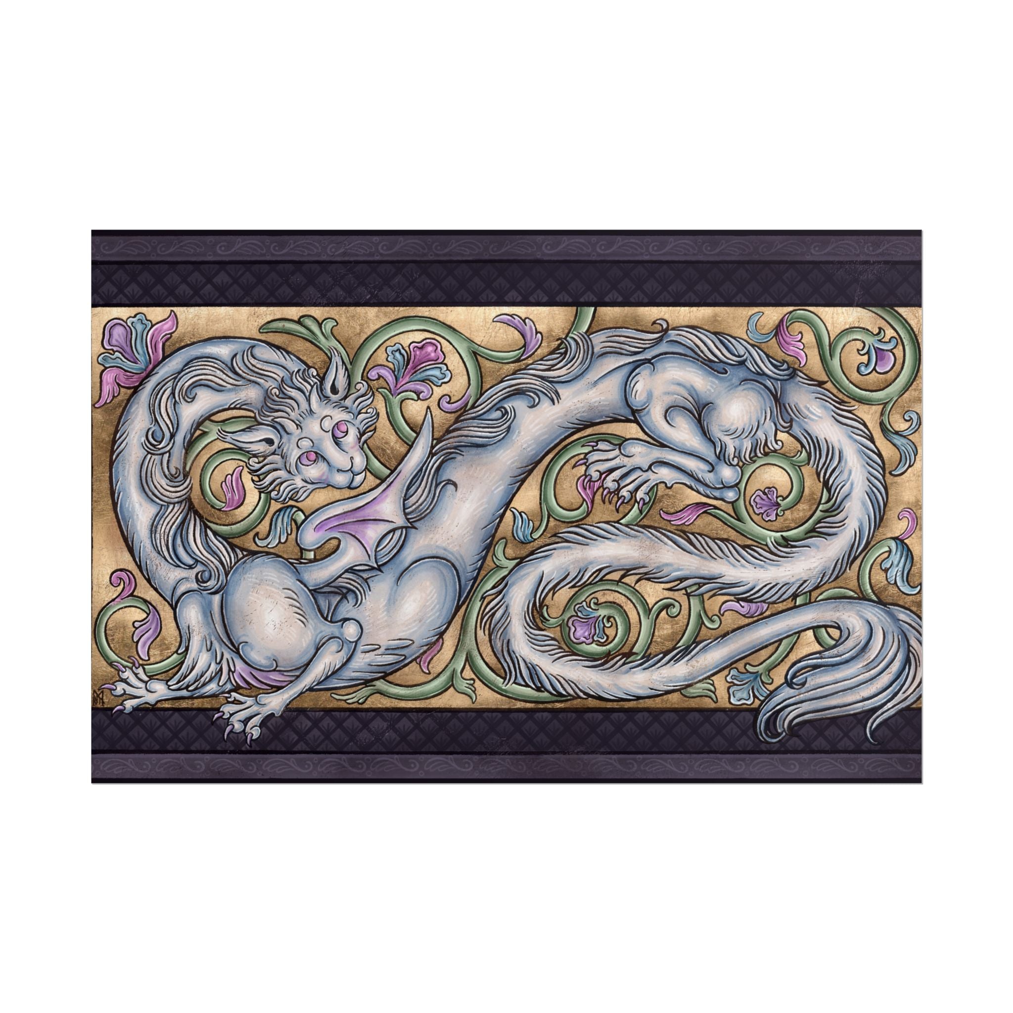 nekowomai "Dragon Spread" Poster