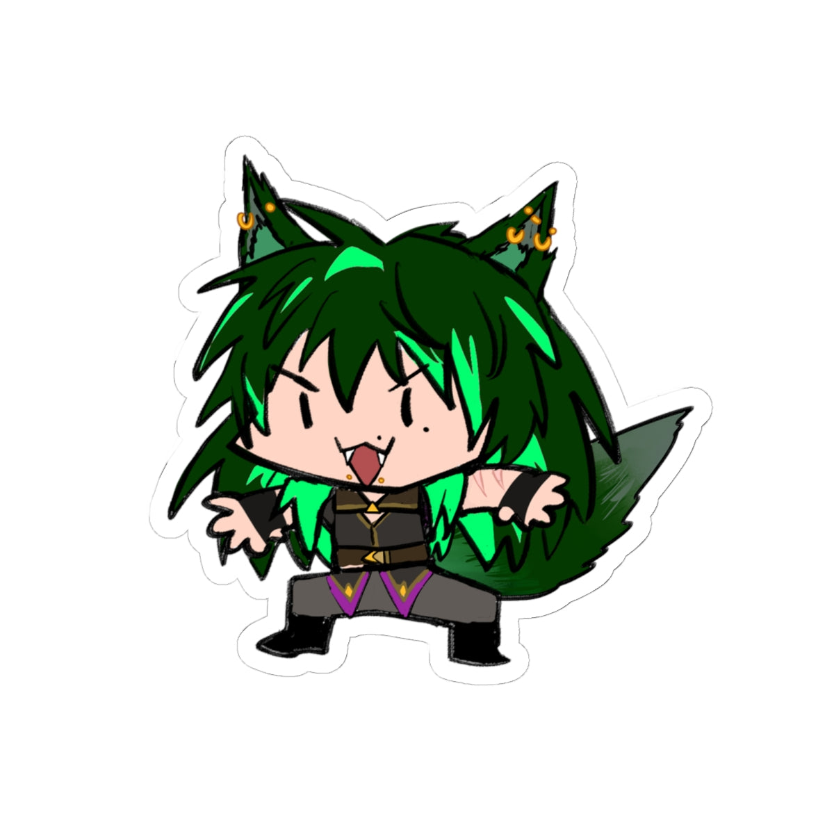 Eva Artblock "Gremlin Energy" Sticker