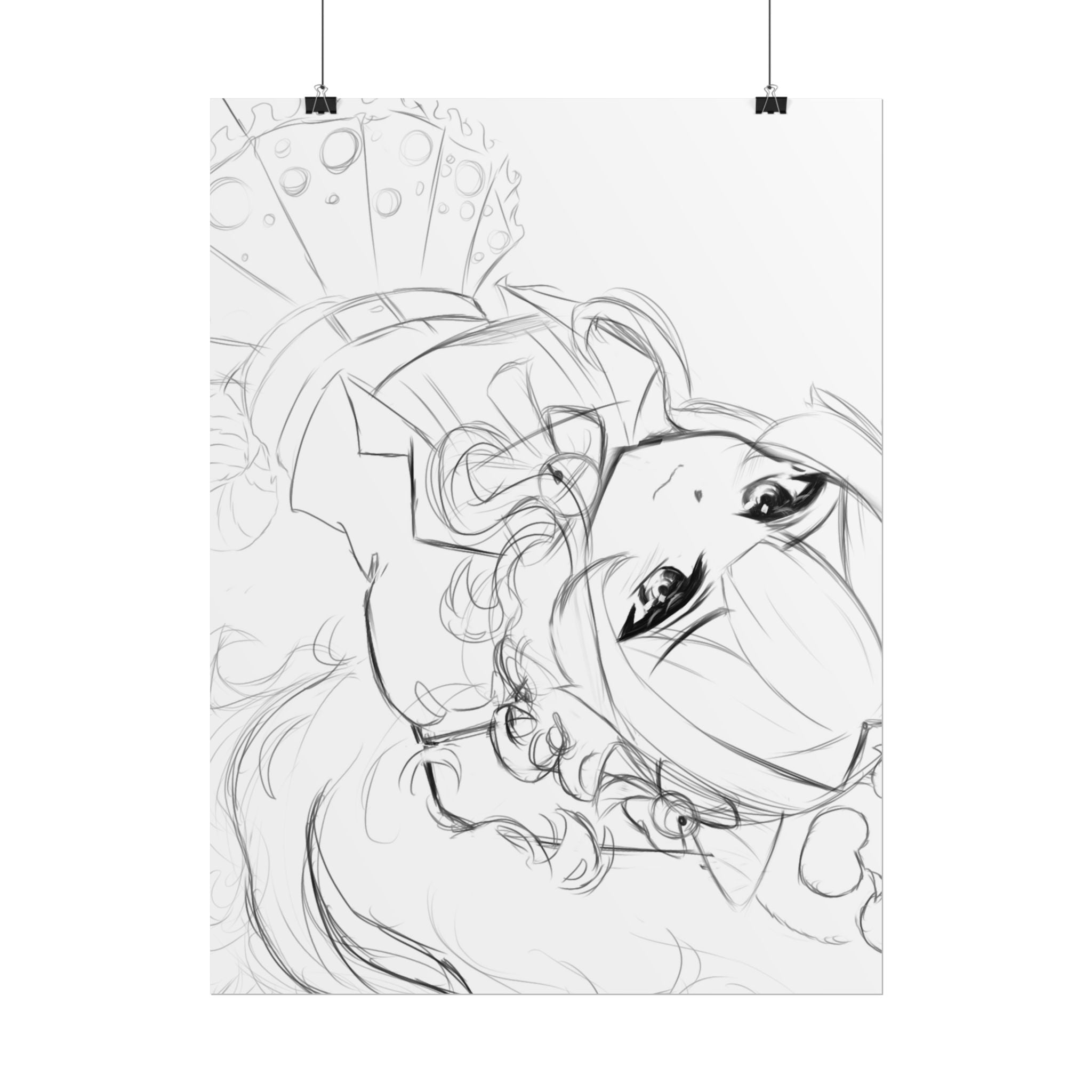 Trixie Sketch Poster