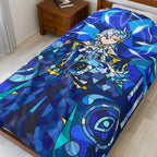 Neuvillette Plush Throw Blanket