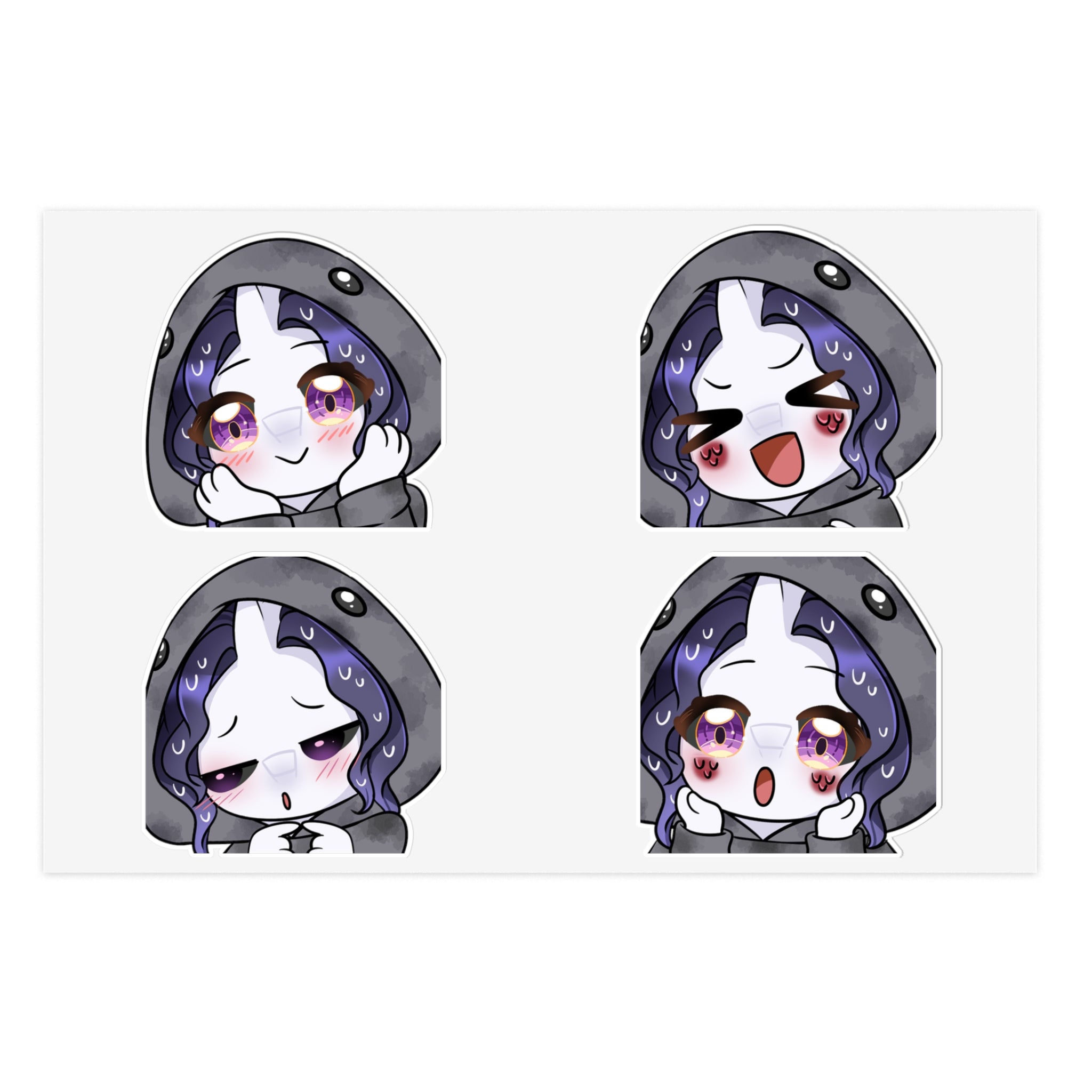 DeepDenizen "Emote" Sticker Sheet