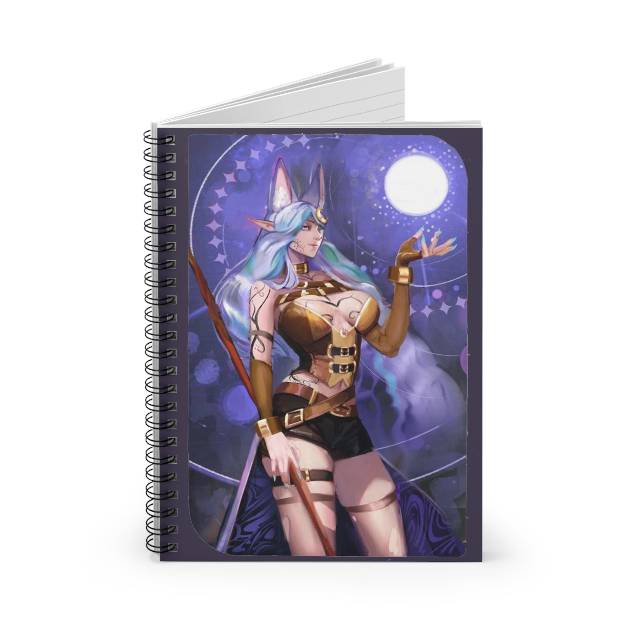 Wolvenmoonshadow Moonlight Notebook