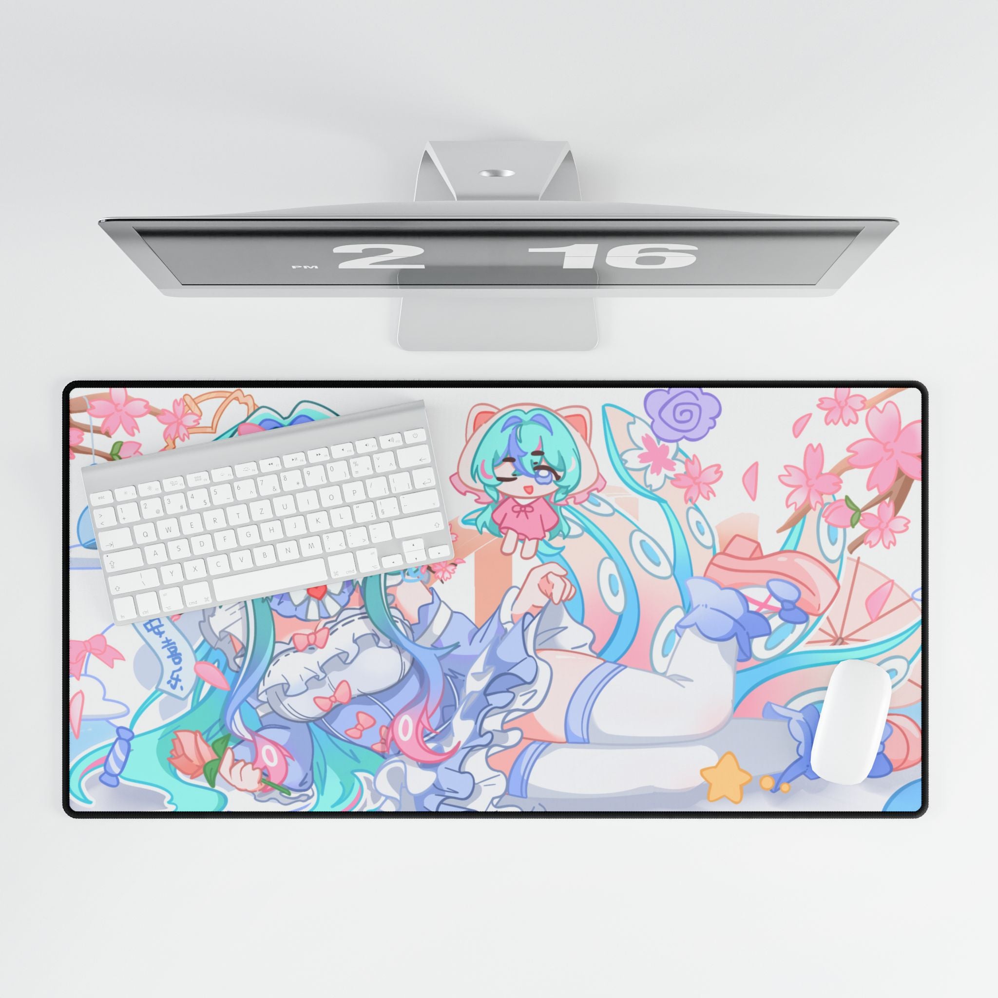 Eggie Weggie "Squidot Rest" XL Plus Deskmat