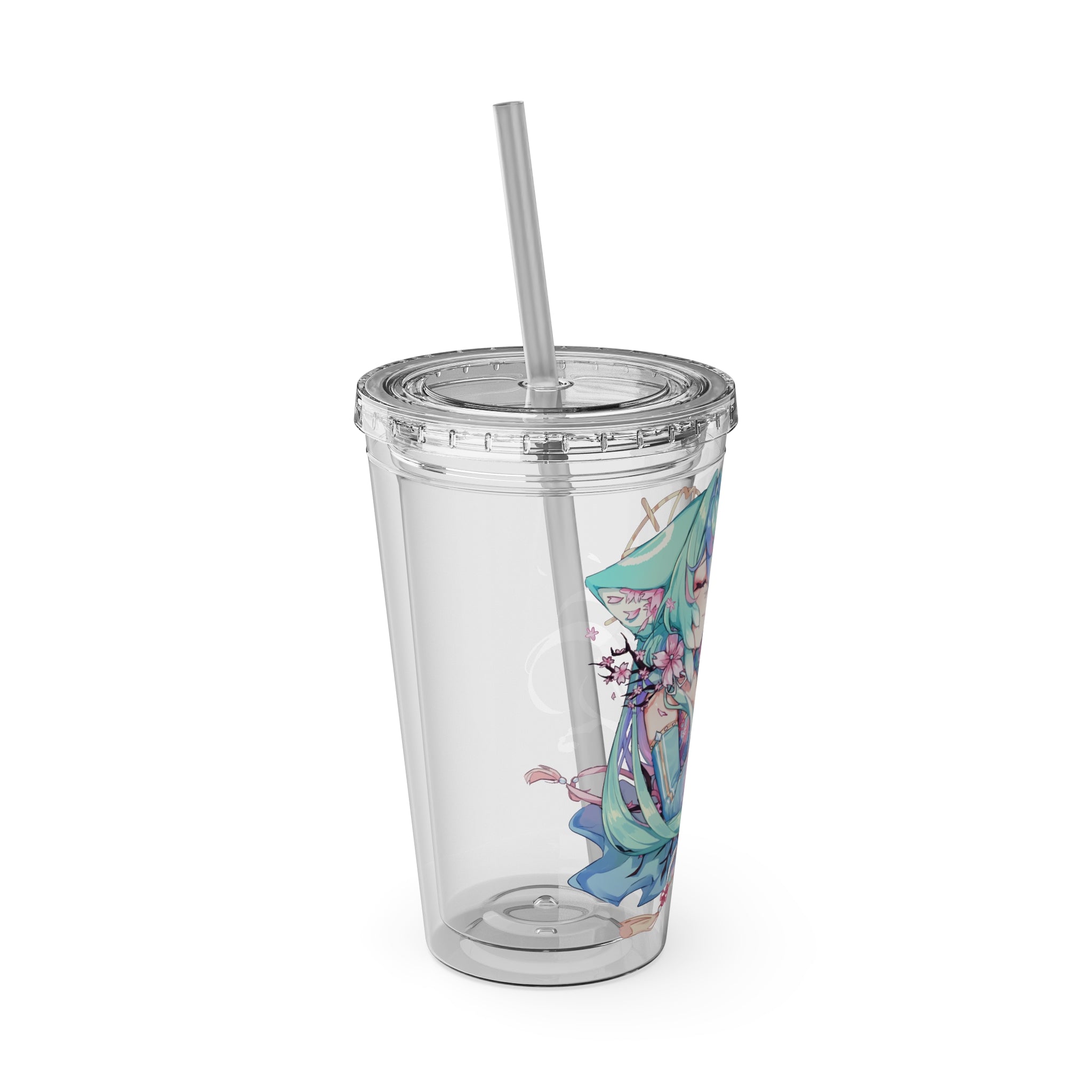 EggieWeggie "Cherry Blossom" Acrylic Tumbler