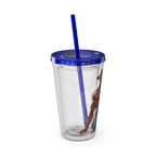 KeytheMoo "Talk to the Tail" Acrylic Tumbler
