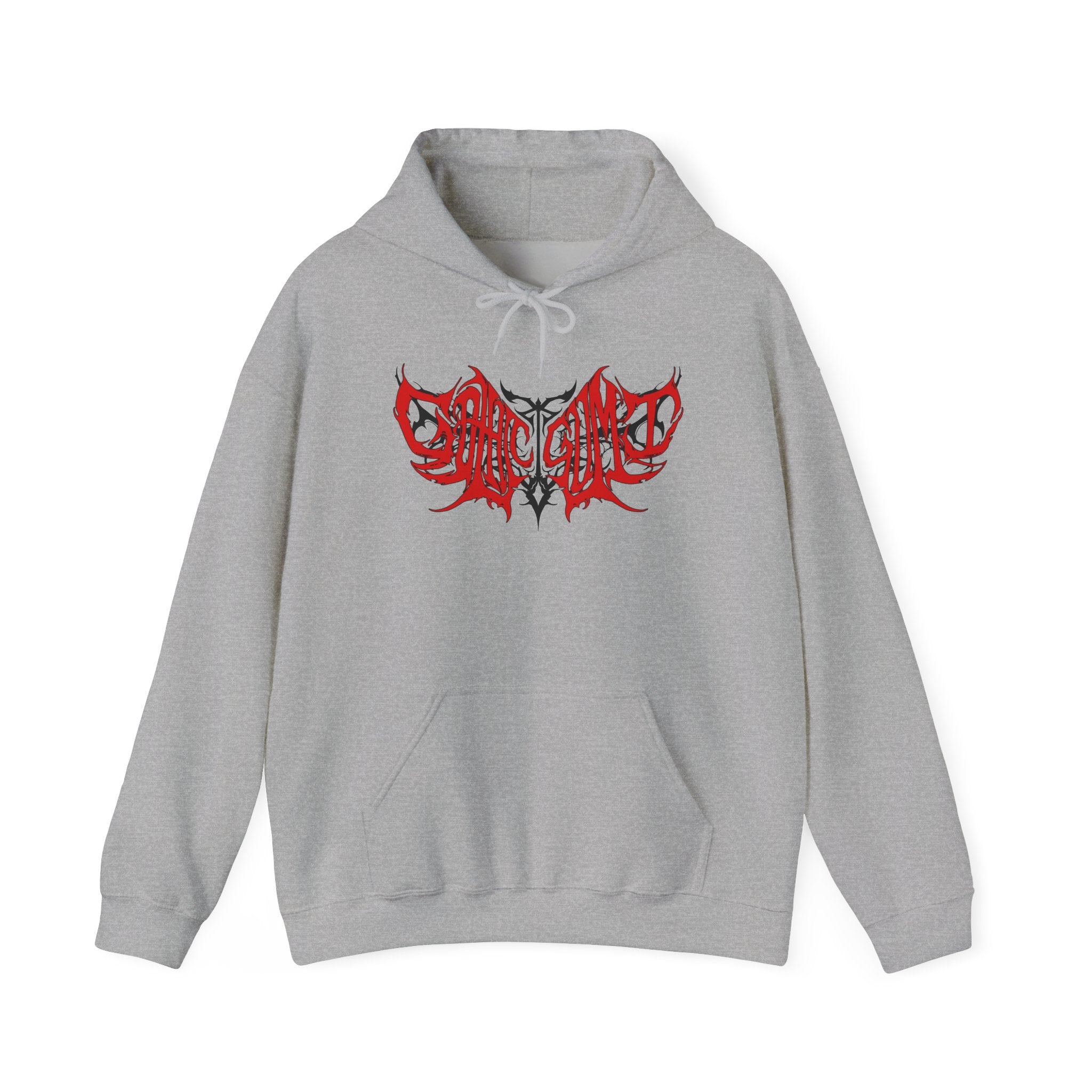 Gothic Gumi Metal Logo Hoodie