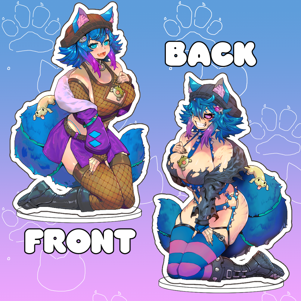 Nyakubs Double-Sided Standee