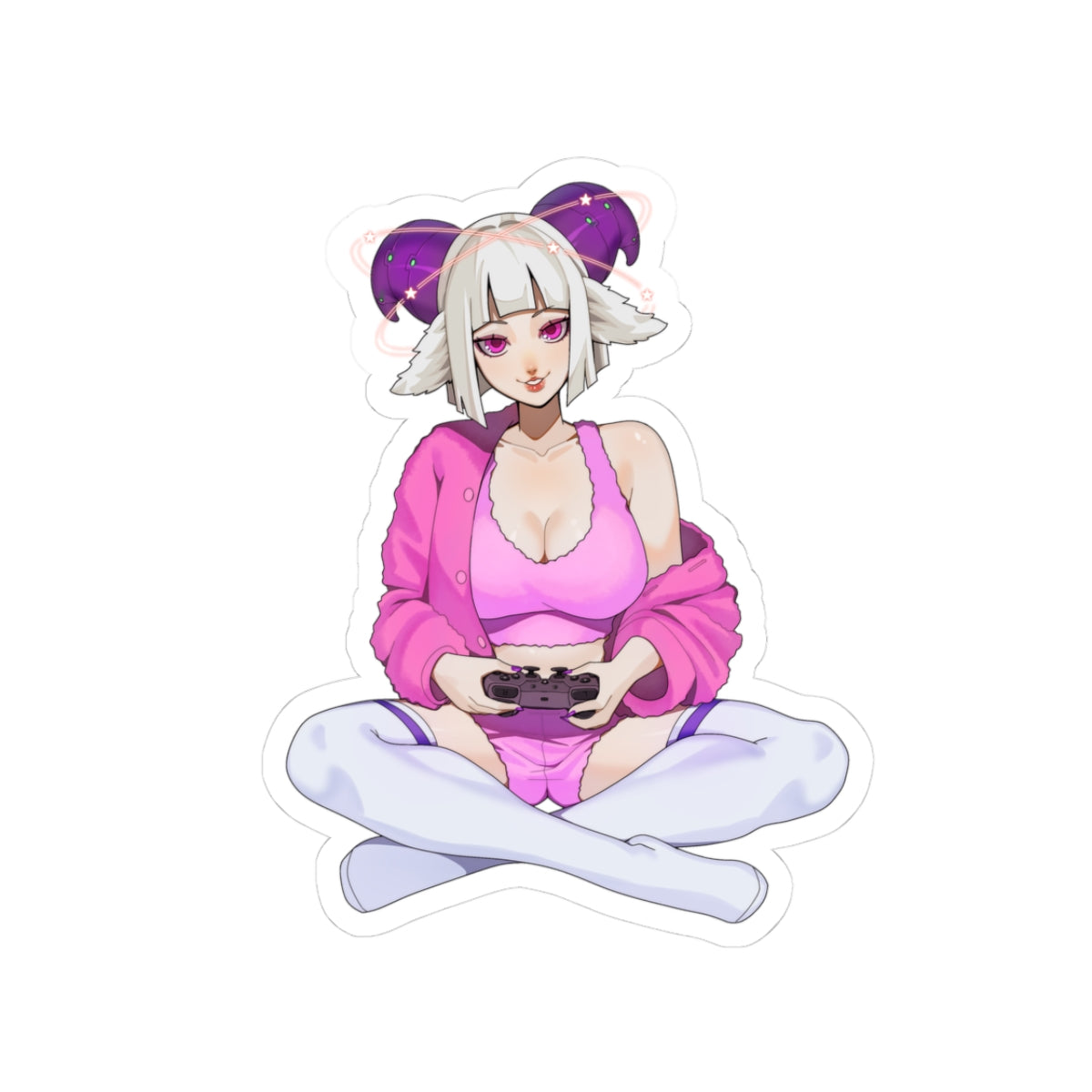 Cozy Gamer Bobamai Sticker