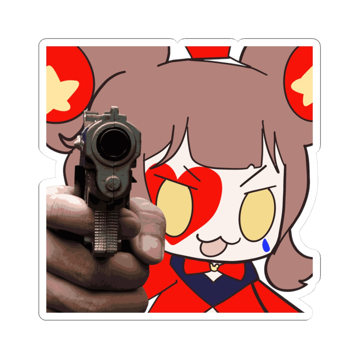 Haru-Haru "Final Warning" Sticker