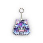 Honeybumz "Galaxy Cheeb" Plush Keychain - KatDragonz
