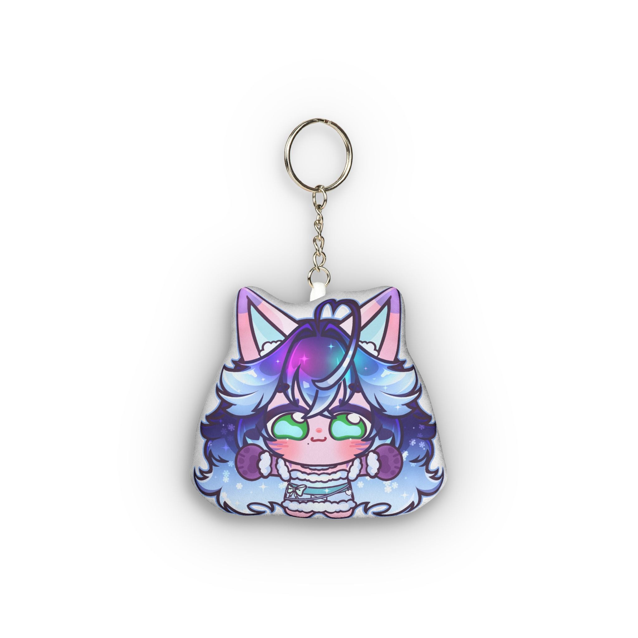Honeybumz "Galaxy Cheeb" Plush Keychain - KatDragonz