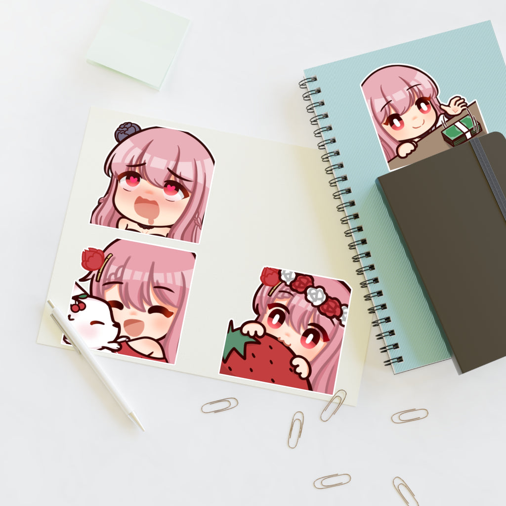 HanamiMomo Sticker Sheet
