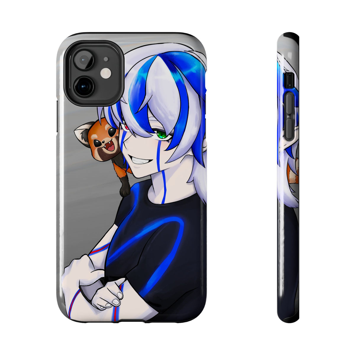 Ray Xash "Red Panda Companion" Phone Case