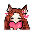 Lady Kiara Rose "Heart" Sticker
